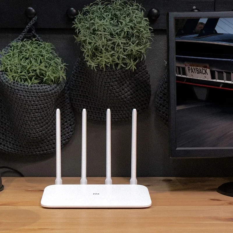 

For WiFi 4A Router Gigabit Edition 2.4GHz +5GHz WiFi 16MB ROM + 128MB DDR3 High Gain 4 Antenna APP Control IPv6