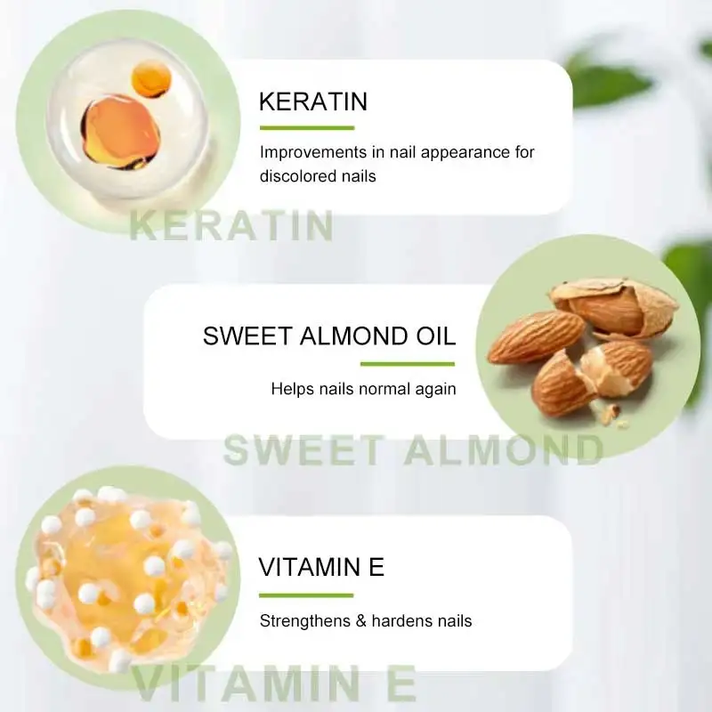 Żel do regeneracji paznokci z keratyną, preparat na porost paznokci, wzmacniacz paznokci, serum naprawcze w płynie 20g, zdrowa pielęgnacja dłoni, stóp i paznokci.