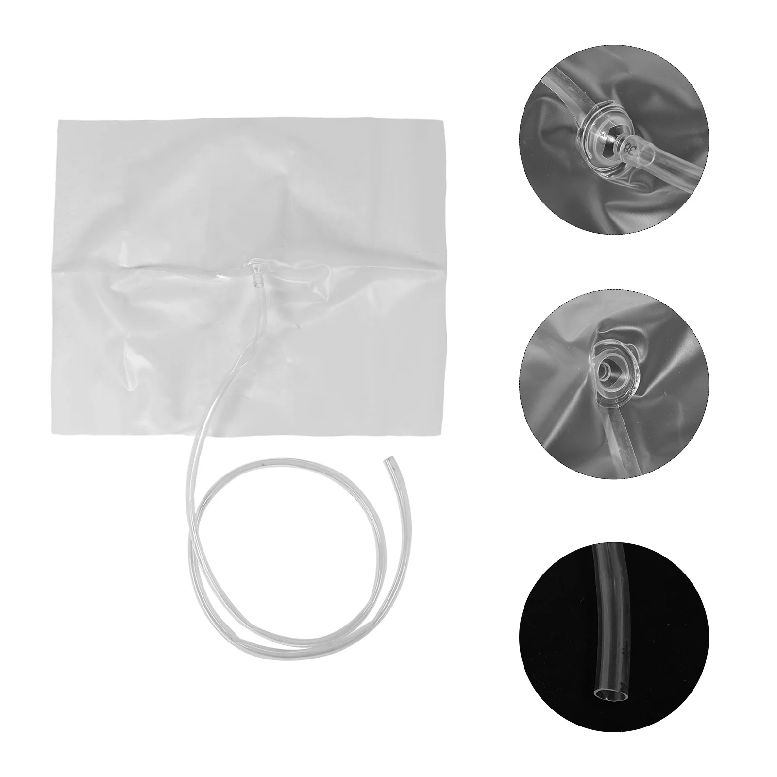 

1 Set 50*60Cm Leak Diverter Tarp Kit Roof Water Diverter For Ceiling Leak Protection Rainwater Collection System Drainage Funnel