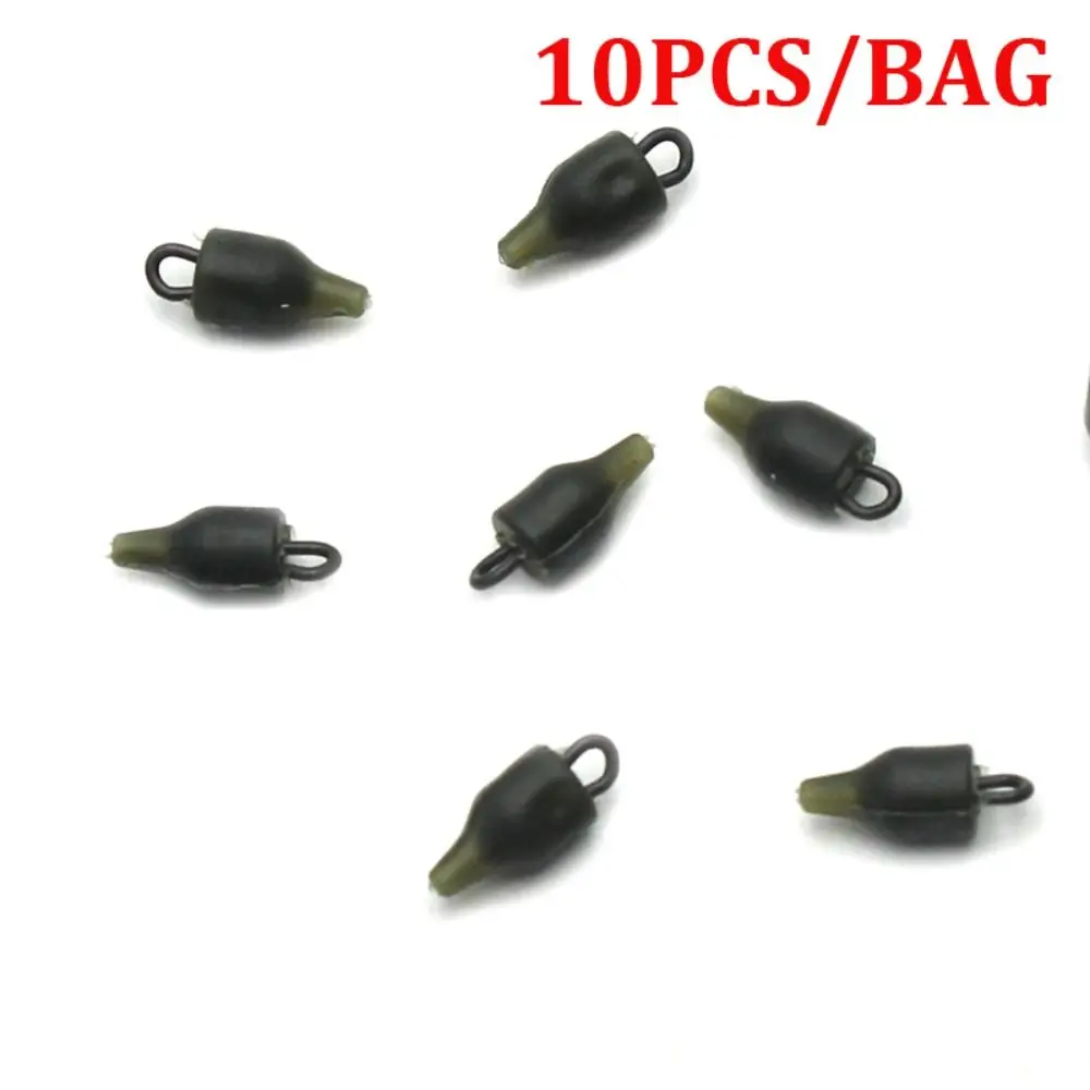 Quick Connect Quick Change Beads Rolling Quick Change Fishing Connector Portable Reliable Rigs Stop Beads for 10PCS