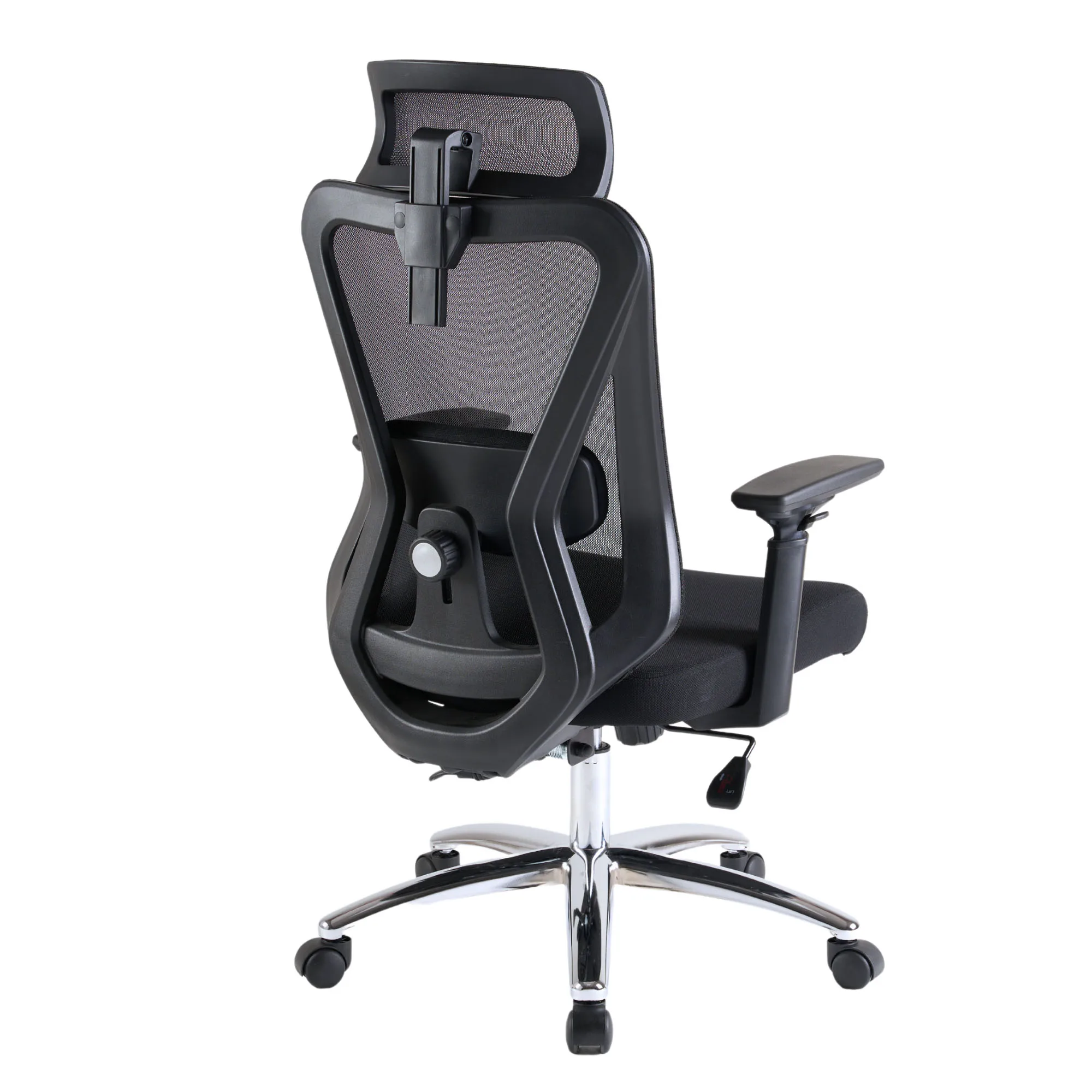 

Ergonomic Home Office Chair High Back Swivel Mesh Desk Chair with Lumbar Support Liftable Armrest Adjustable 3D Headrest Lumbar