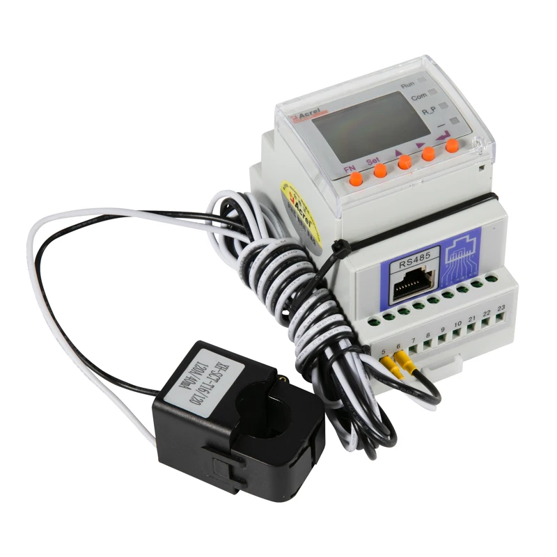 Acrel ACR10R Single Phase Bidirectional Meter For Solar Paired 300A External Current Sensor with Rs485 Modbus-RTU