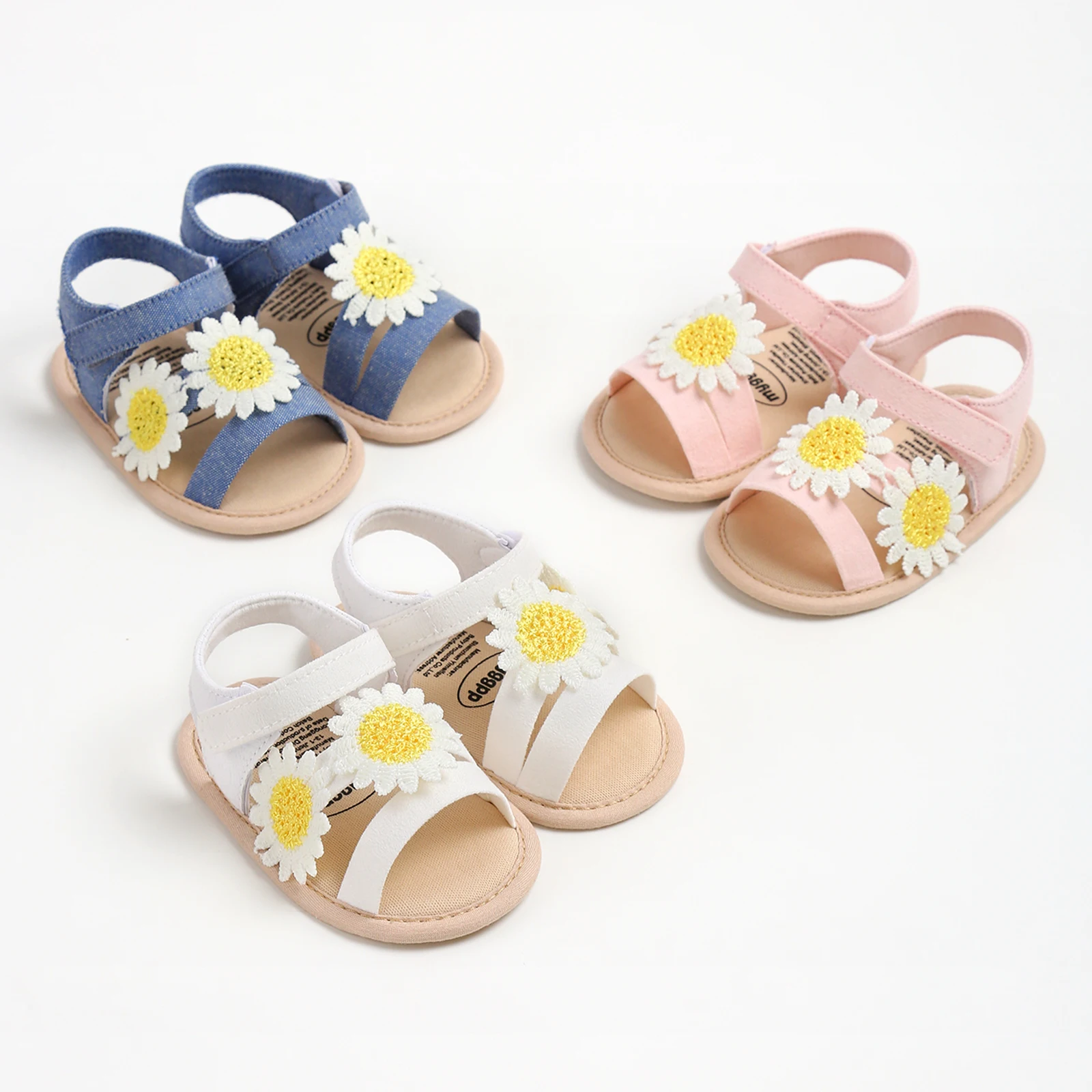 

Одежда для малышей, летние сандалии для девочек, детская обувь с цветочным декором, первая прогулочная обувь для новорожденных