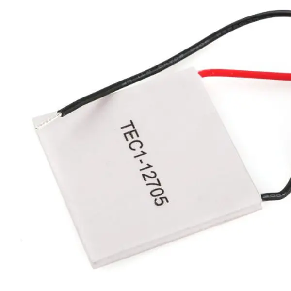 Tec1-12705 Thermoelectric Cooler Peltier Module 40x40x3.9mm Semiconductor Cooling Heating Dual Function for CPU Laptop Car
