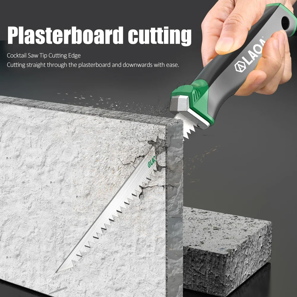 LAOA 6inch Wall Panel Saw 7T Household Woodworking Saw Small handheld Manual Saw Saw