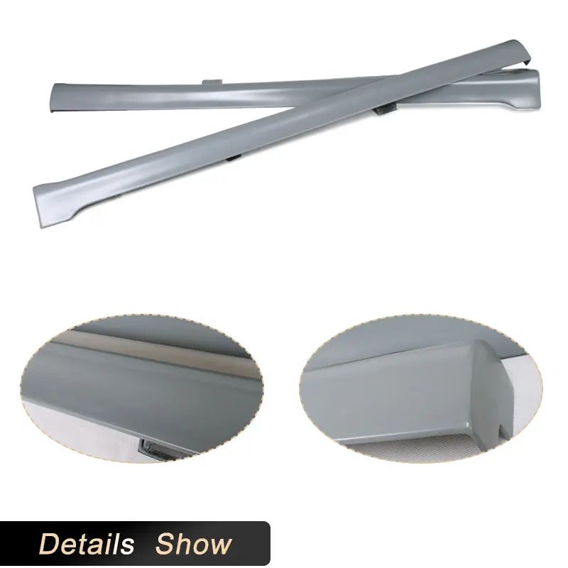 PU Unpainted Side Skirts Apron Kit for Volkswag VW Golf 4 MK4 R32 2003-2005 Racing Side Door Bumper Extension Lip Body Kits