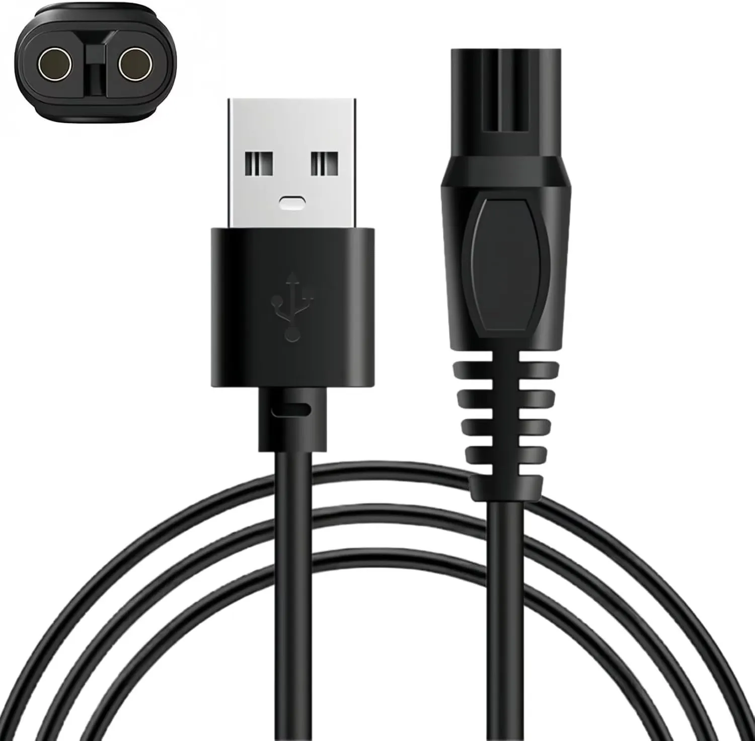 NEW 5V USB Charger Cord Compatible for Philips One Blade QP2724 QP2834 QP1424 QP1324 QP1924 QP4631 Electric Beard Trimmer