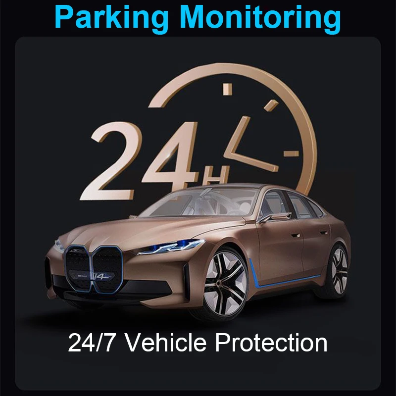 4 كاميرا 4 قناة مرآة داش كام 4K الترا HD جهاز تسجيل فيديو رقمي للسيارات 4 عدسة الصندوق الأسود تدفق مسجل قيادة كاميرا الرؤية الخلفية اللاسلكية APP