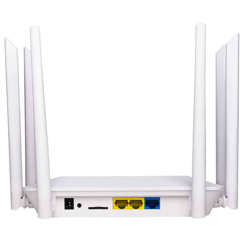 New 2023 CPE Hotspot 4G WiFi Router Wireless Broadband 3 Ports Modem Mifi Sim Card With 6 Antenna Portable WiFi Network