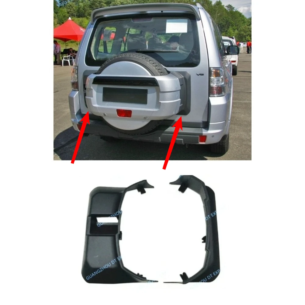 1 Pcs 2007-2013 Old Rear Spare Tire Cover for Pajero V97 V93 Tire Support L or R for Montero V98 V95 V87 Rear Spare Tire Cover