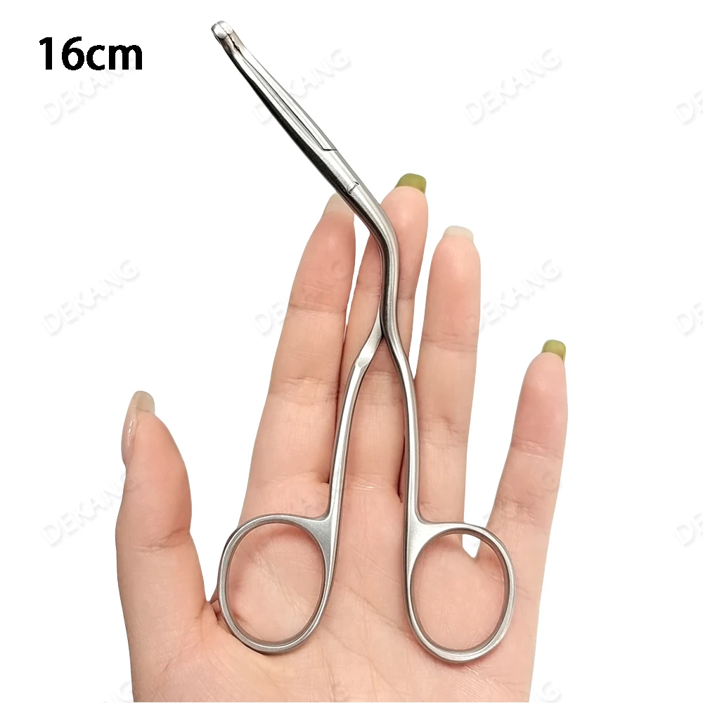 생선 뼈 생선 척골 이물질 제거용 집게 간접 후두 집게