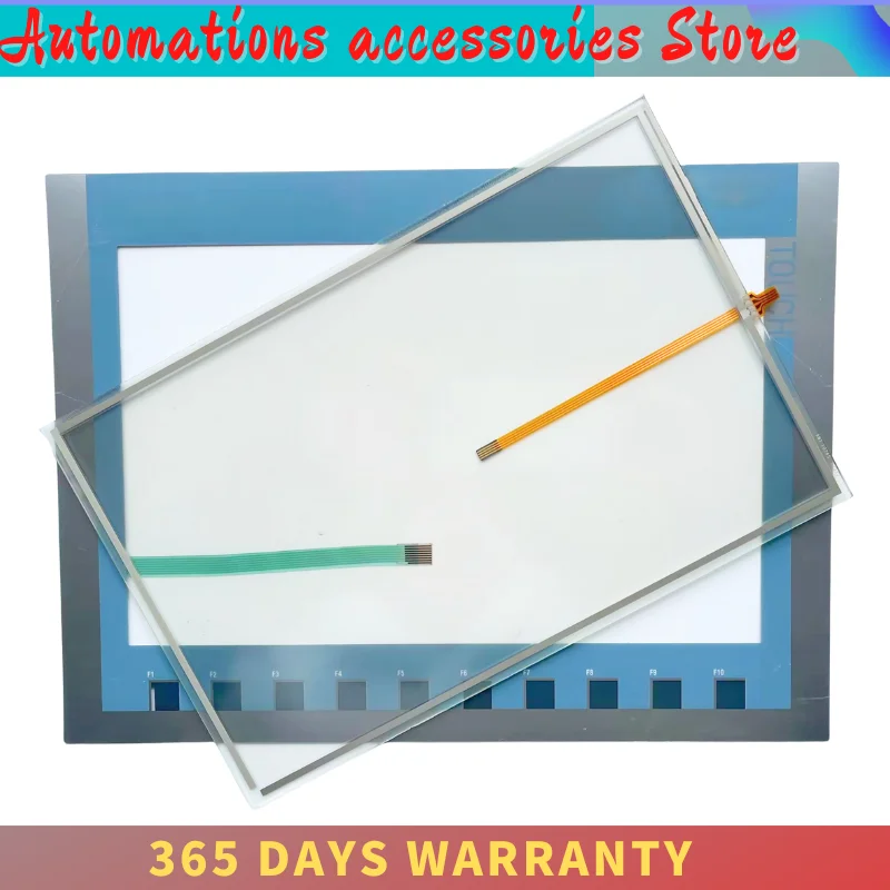 Layar Sentuh untuk KTP1200 6AV2123-2MB03-0AX0 Layar Sentuh Kaca 6AV2123-2MA03-0AX0 Film Overlay Membran Keypad LCD Casing Plastik