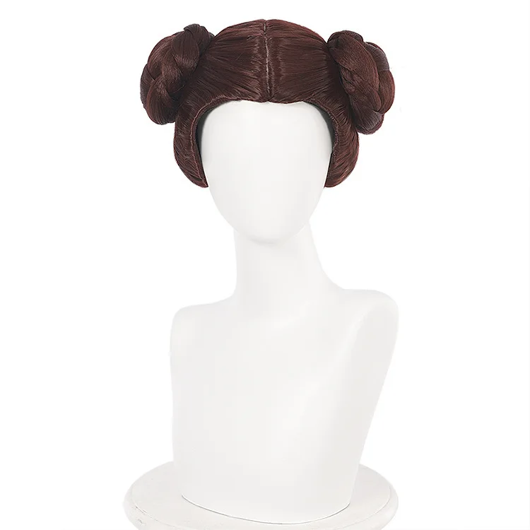 Leia Cosplay Kostüm Fantasie Prinzessin Kleid für Frauen Mädchen Verkleidung Kleidung Halloween Karneval Anzug