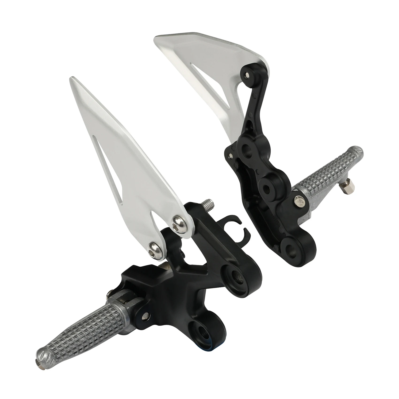 

Front Driver Foot Pegs Footrest Bracket Fit For Kawasaki NINJA 500 Z500 2024 Z400 2019-2024 Motorcycle
