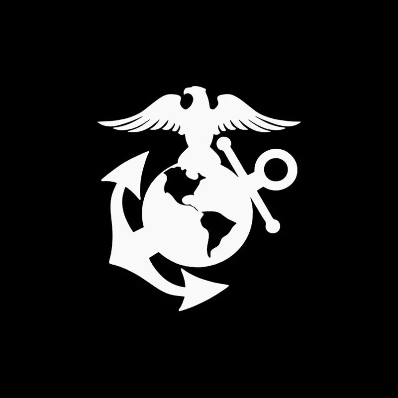 Car Sticker OFK USMC Decal Marine Corps Eagle Globe Anchor Military Decorative Accessories Creative Sunscreen Waterproof PVC