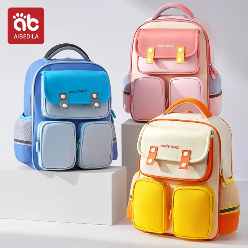 Mochilas escolares AIBEDILA para niños, Mochila para niños en Mochila escolar primaria para adolescentes, niños y niñas, mochilas impermeables, Mochila para libros