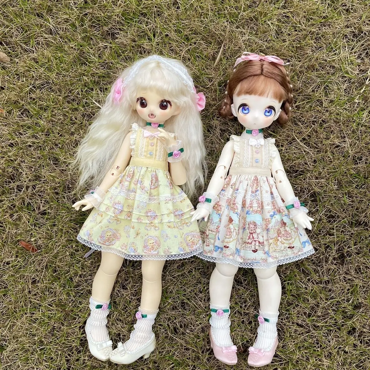 1/6 1/5 1/4 1/3 Doll's Clothes for 30/36/45/60cm Bjd Doll Princess Dress Set Toys Dress Up Play House Doll Accessories, No Doll
