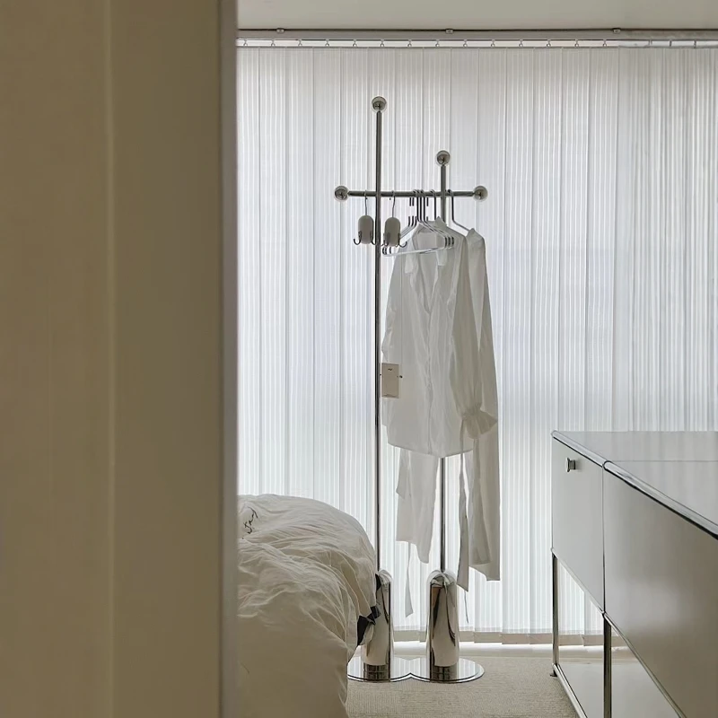 

Original genuine coat rack floor hanging bag ins bedroom storage light luxury Bauhaus medium retro