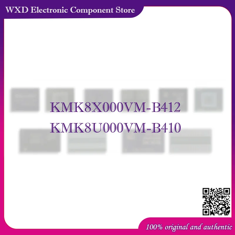 KMK8X000VM-B412 KMK8U000VM-B410 16G+1G Жидкий силиконовый корпус