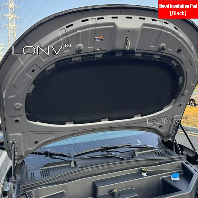 For Leapmotor B05 2026 2027 Car Engine Hood Sound Pad Engine Soundproof Cotton Insulat Mat Interior Protection Accessories