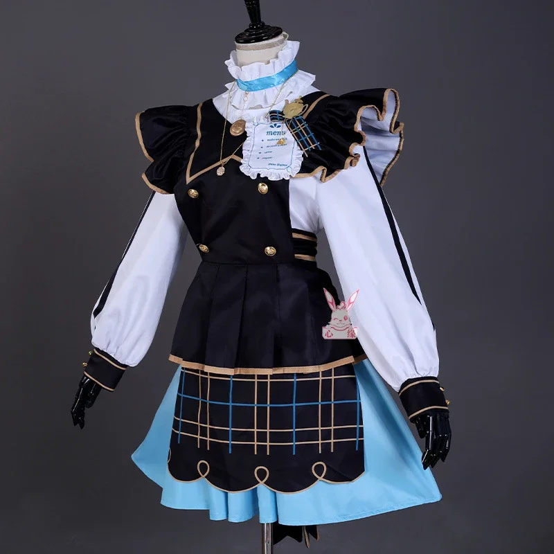 Ensemble Stars es2 Shino Hajime Cosplay Traje, Sweet Girl Lolita Maid Dress, Roupas de Halloween, Terno Carnaval