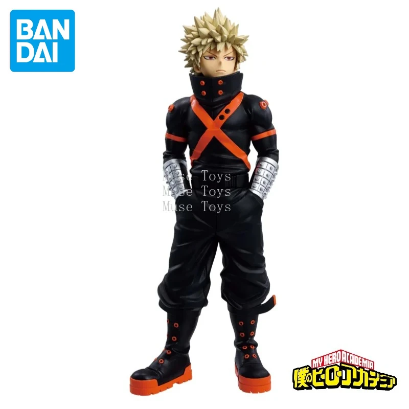 

In Stock My Hero Academia Bakugou Katsuki BANDAI BANPRESTO Original Action Figure Figurine Ornaments Funko Pop Holiday Gifts