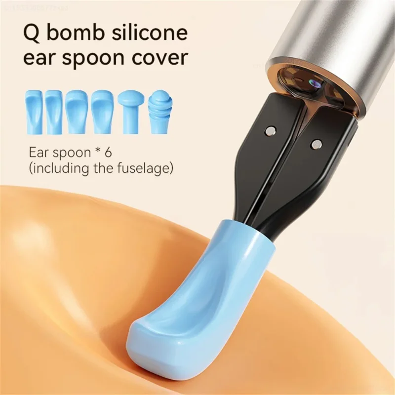 Xiaomi Intelligence Visual Ear scraping Spoon detergente per cerume 8MP HD endoscopio strumenti per la rimozione del cerume senza fili portatile per uso domestico