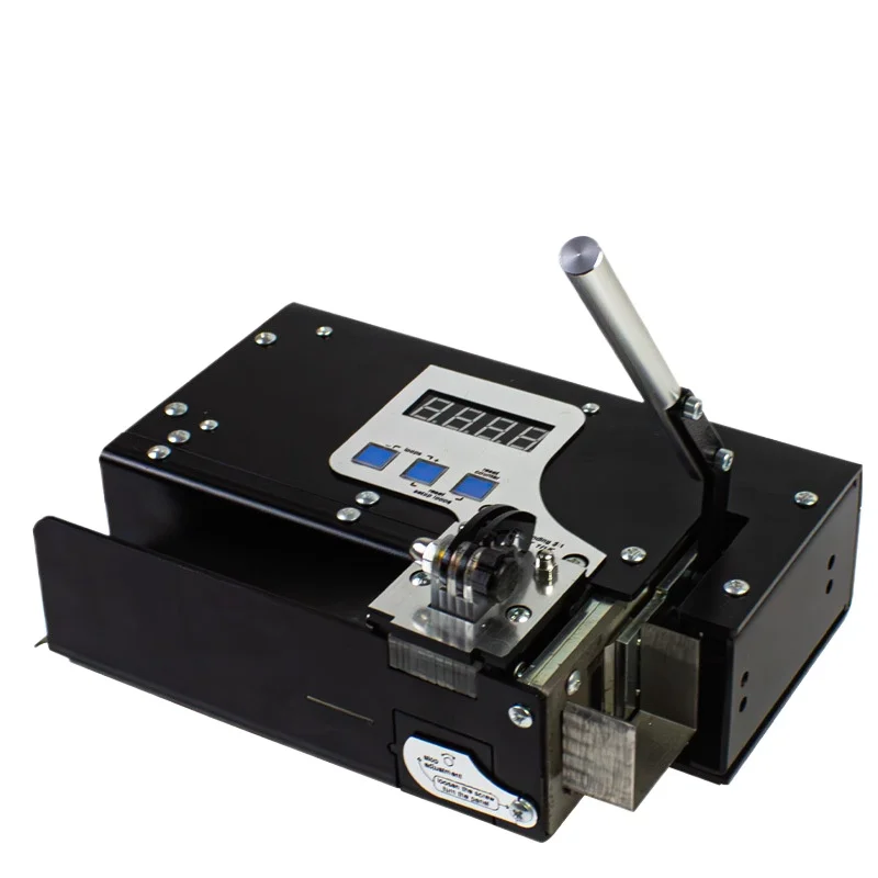 Electric double coil machine Iron ring cutting machine Desk calendar ring cutting YO ring machine