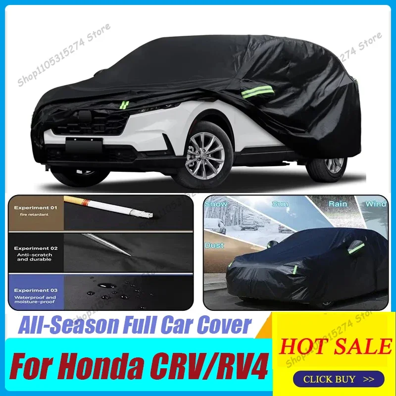 

Защитный чехол для автомобиля Honda CRV/RV4 1997-23, пыле- и водонепроницаемый, от дождя и снега, полный комплект, индивидуальный пошив.