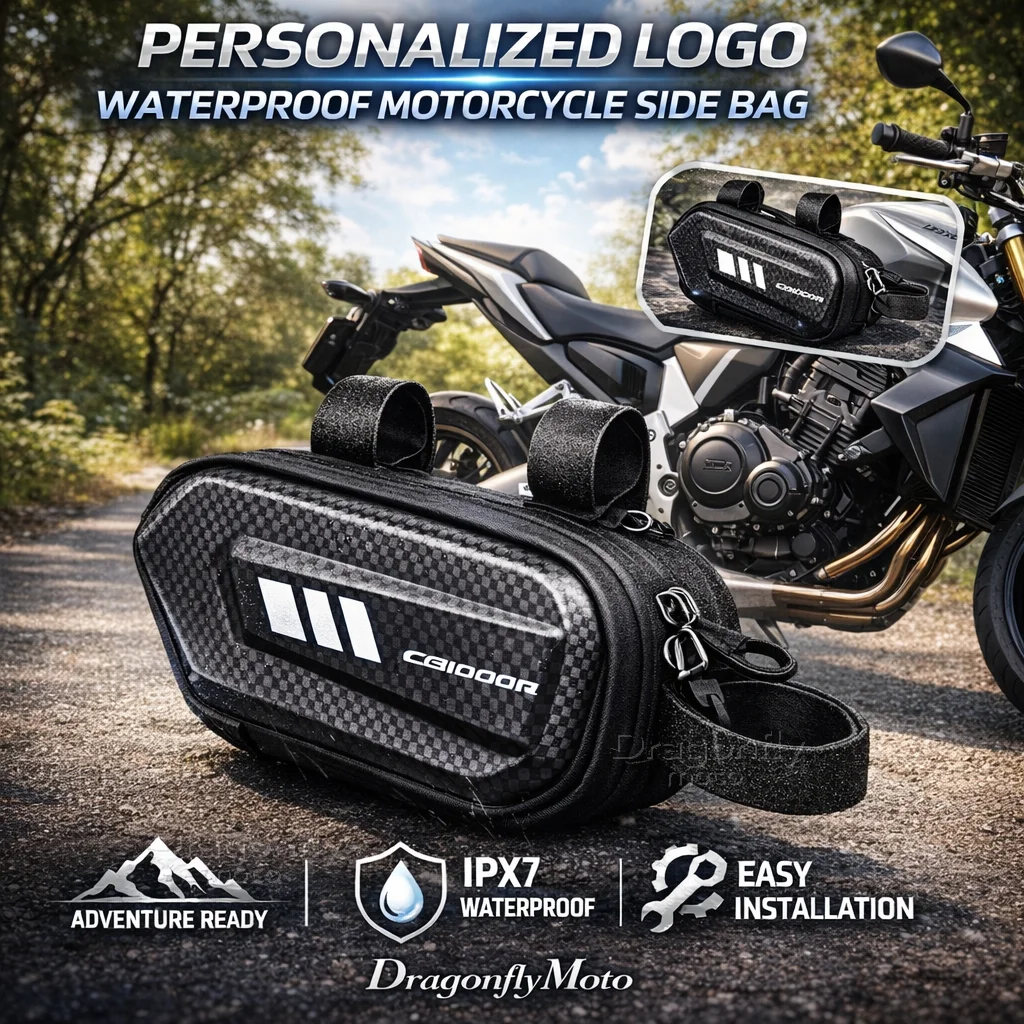 

For HONDA CB1000R 2009-2014 2015 2016 Motorcycle Side Bag Personalized Logo Waterproof Hard Shell Saddlebag