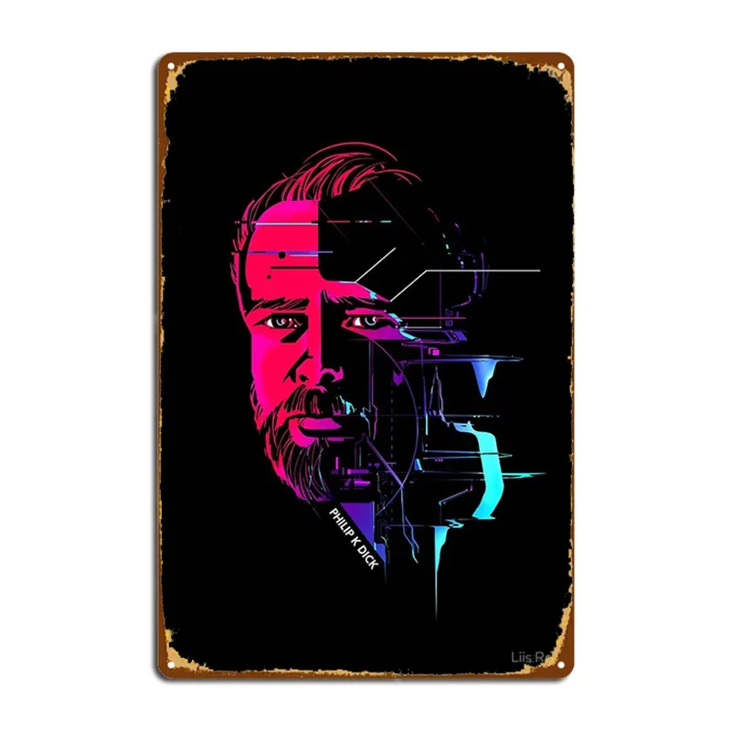 Philip K Dick Ii Metal Signs Cinema Garage pub Garage Customize Wall Decor Tin sign Posters