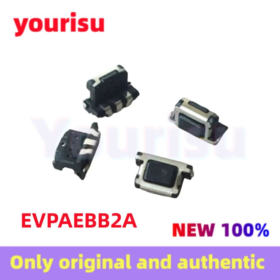 10Pcs/Lot Original EVPAEBB2A EVP-AEBB2A Side Button Switch 4.5*2.2*.9 Sunken Board 3-Pin Side Push Tactile Switch