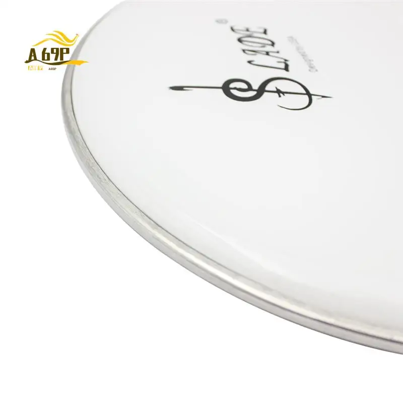 

A69P-White Drum Skin Five Drum Kits Made Of Polyester Film Musical Instrument Accessories