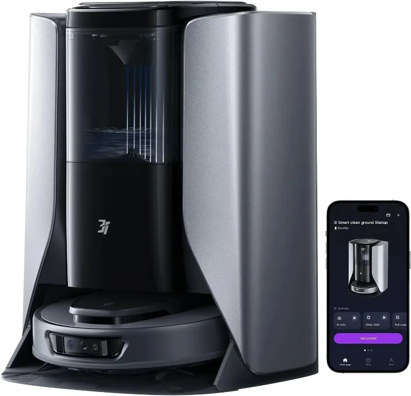 

BRAND NEW 3i S10 Ultra Robot Vacuum and Mop with WaterRecycle System, 13000Pa Suction, Self-Cleaning Extendable Roller Mop, Auto