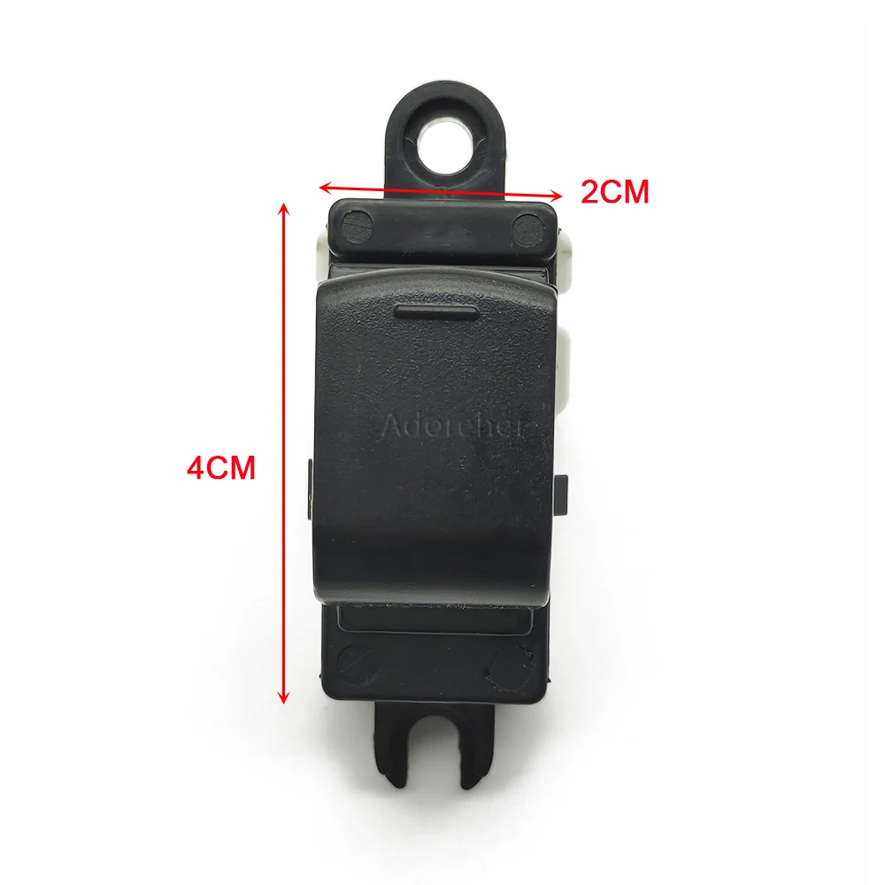 Black Power Window Control Switch Window Lifter Switch Button Compatible For Nissan Qashqai J10 JJ10 2007 2008 2009 2010