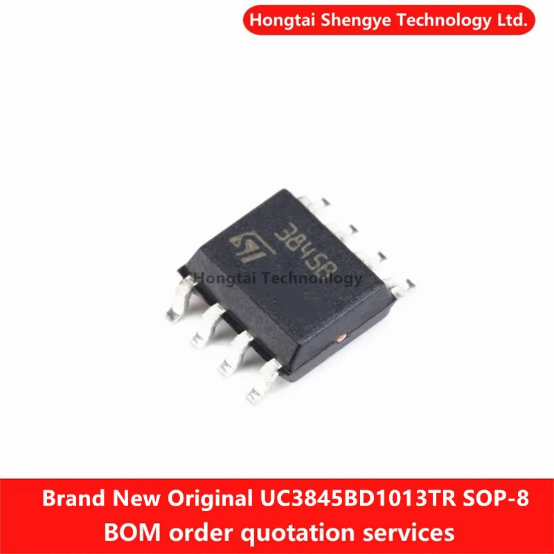 New and Original UC3845BD1013TR SOP-8 PWM Controller IC chip 250KHZ 5V