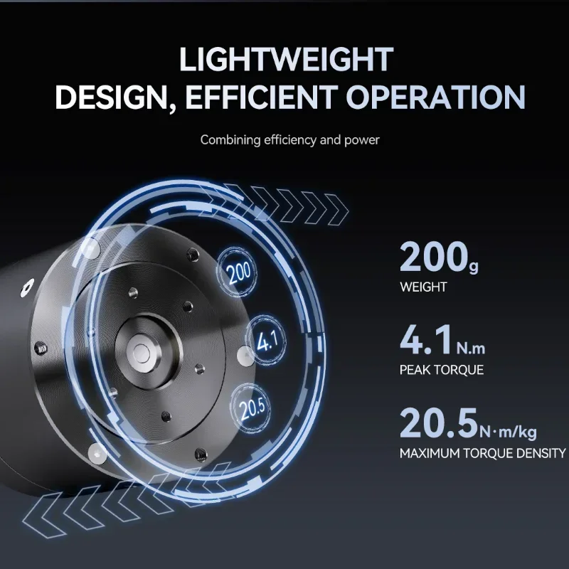 CubeMars AK40-10 KV170 Motor sin escobillas Modular dinámico para juntas de robot humanoide, robot de patas, exoesqueleto, piezas de robot DIY