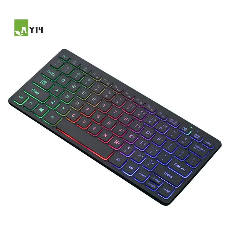 

AY14 — компактная проводная клавиатура для ноутбуков — мини-внешняя клавиатура с USB-подключением, идеально подходит для домашнего и офисного использования