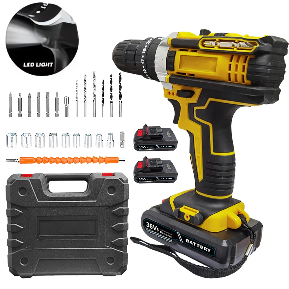 High quality lithium-ion rechargeable battery electric tool hand drill