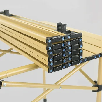 원 액션 캠핑 테이블, 로우 롤 휴대용 접이식 보조, 휴대용 접이식 화로 캠핑 테이블