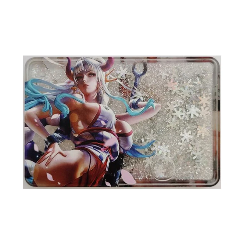 Anime Goddess Story Rare Quicksand Refraction Foil Yamato Hatsune Miku Hancock Toys for boys Collectible Cards Birthday Present