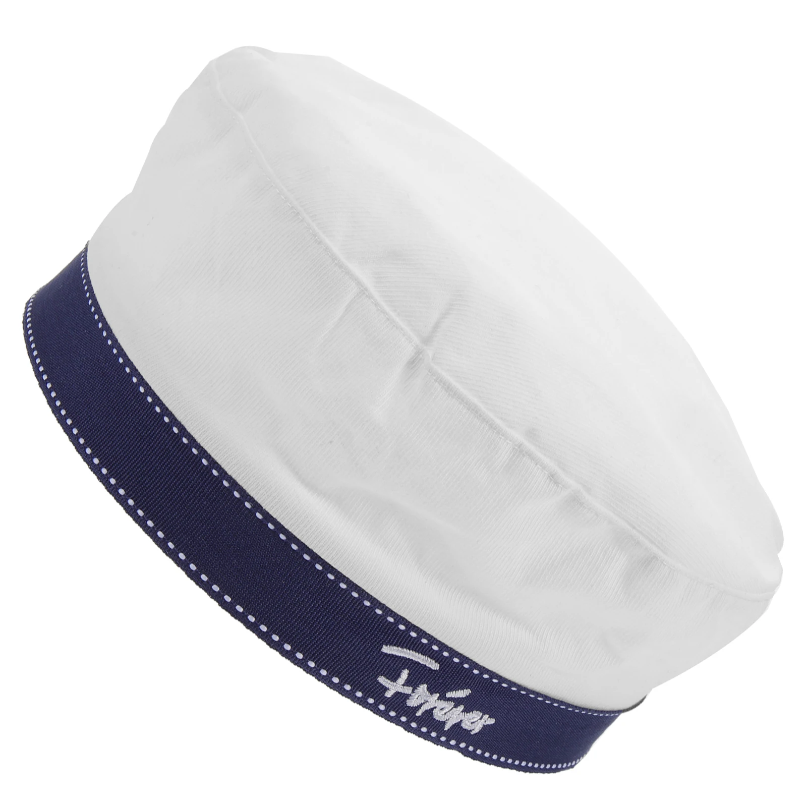 

1pc Summer Sailor Hat White French Beret for Women Girls 56-58cm Headwear Uniform Costume Hat Fashion