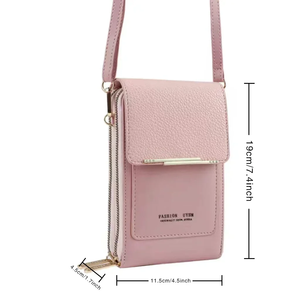 Women Shoulder Bag Phone Pouch For iPhone 13 12 11 Pro Max XS Max X XR 6 6S 7 8 Plus 4S 5 SE Case Girl Crossbody Phone Bag Purse