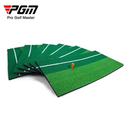 PGM-Tapis de frappe de golf portable, mini pratique intérieure, tapis de swing épais, accessoires d'entraînement de golf, document pour les touristes, enge