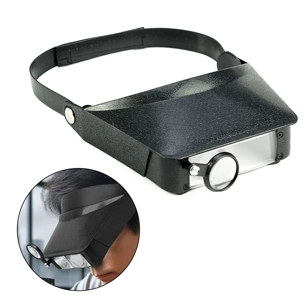 Headband Magnifying Glass 1.5X 3X 9.5X 11X Slimline Reading Glasses For Craft Model Making Detail Work Hobby Tool