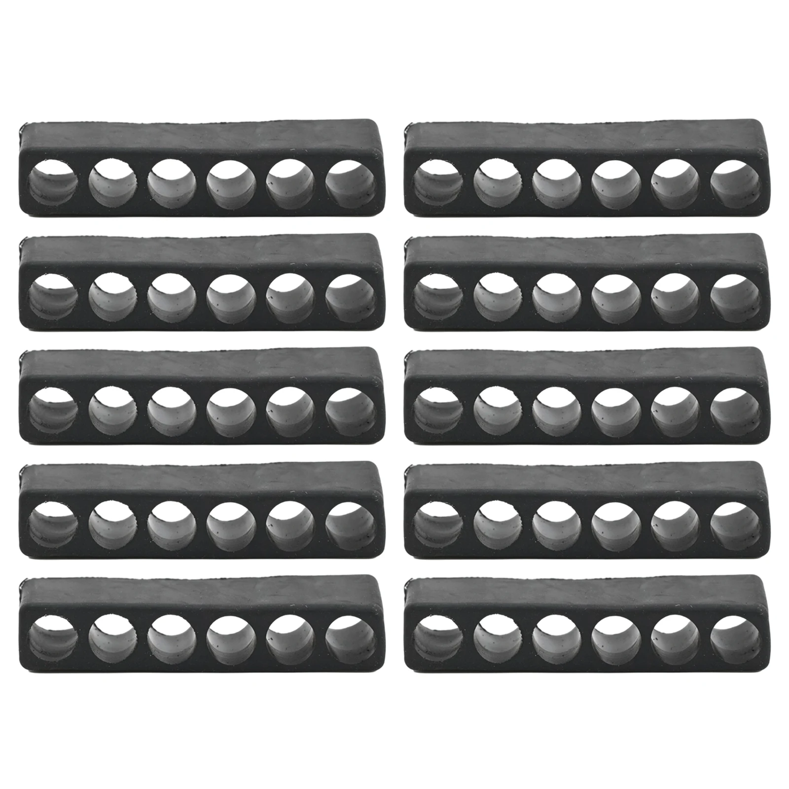 Drill Bit Stand Bit Storage For Home Use 1 4 Inch Compatibility 6 Holes Design Compact Storage Solution For 1 4 Inch Hex Bits