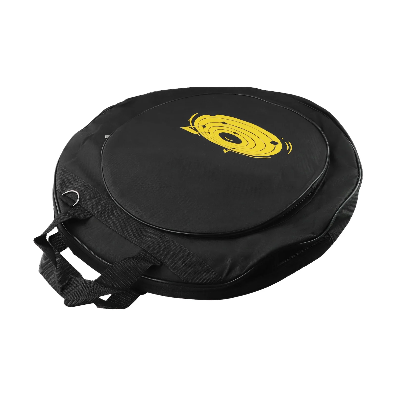 Spacious Cymbal Storage Bag with Metal Handle and Comfortable Grip Designed for Safe Transportation of Drum Equipment
