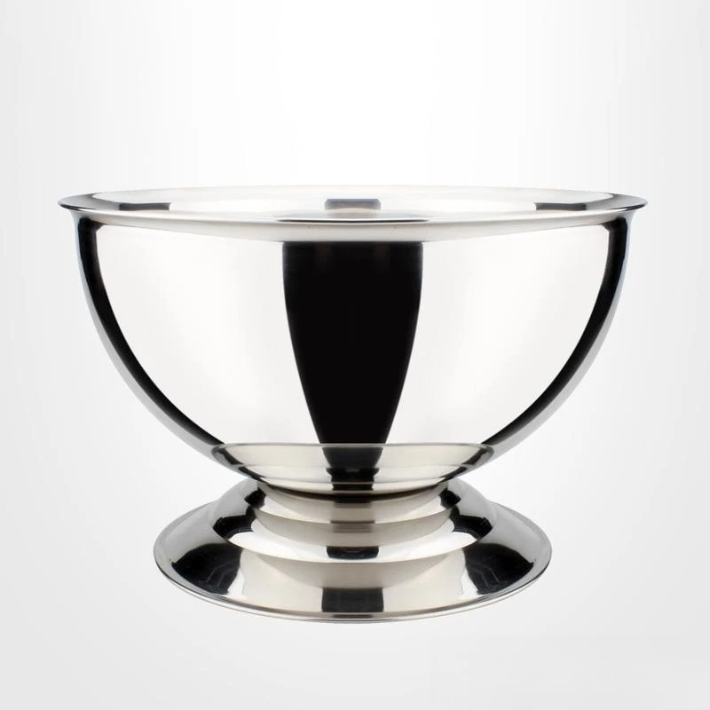 Secchiello per il ghiaccio in acciaio inossidabile Banchetto Bacino per champagne Secchiello per il ghiaccio extra large per vino rosso Bacino per bingo Bar Secchiello per champagne refrigeratore