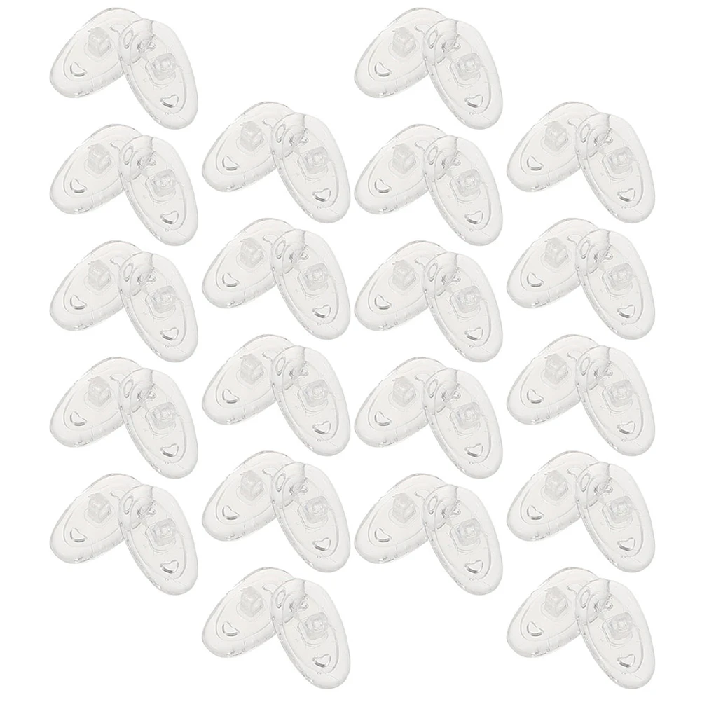

Slip Silicone Nose Pads Silicone Nose Pads For Eyeglasses Comfortable Screw Type Eyeglass Parts Glasses Accessories