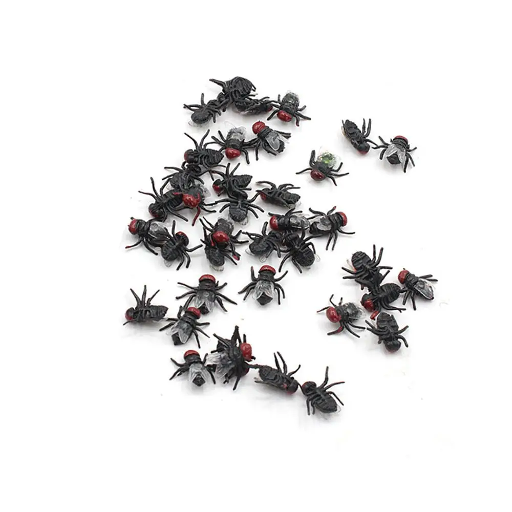 Flies Prank Joke Centipede Imitation Insect Fool's Day Toy Gadgets Halloween